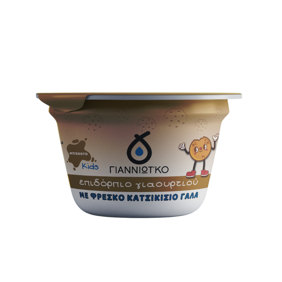 Παιδικό Γιαούρτι με Γεύση Μπισκότο